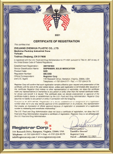 FDA Certificates
