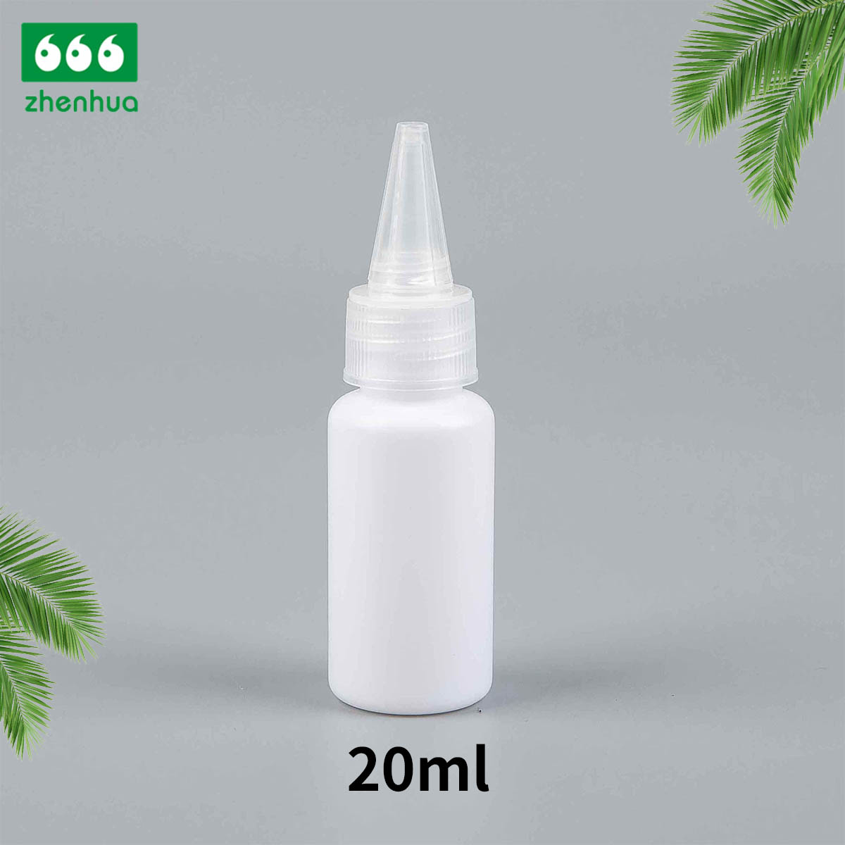 15ml 20ml 30ml 40ml Travel Portable Shampoo Body Wash Dispenser Plastic HDPE Bottle with Flip Top Cap