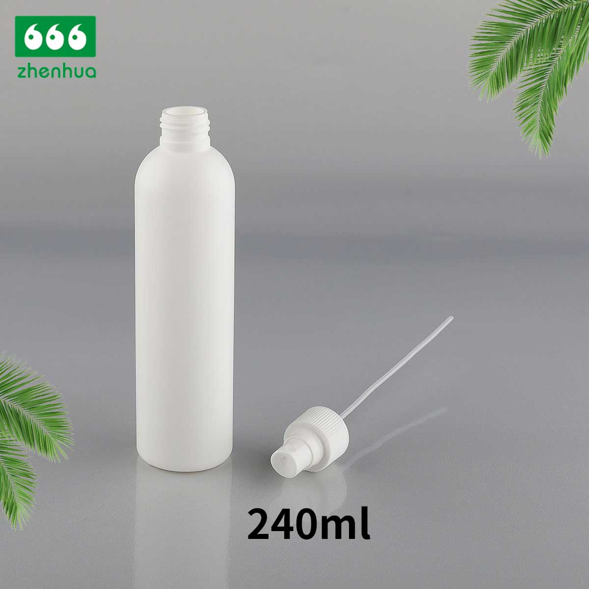 1oz 2oz 4oz 8oz Plastic Bullet PCR HDPE Cleaner Refillable Spray Bottles /Hair Styling Sprayer Bottle