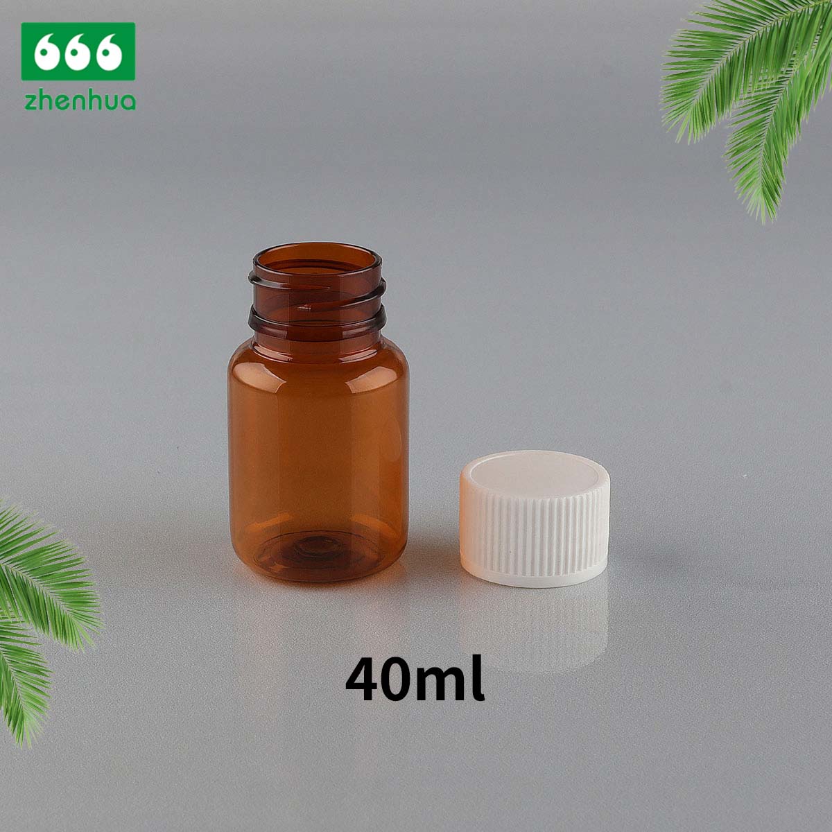 25/30/40ml Small Capacity Medicinal Granular /pill Health Care PET Bottle PE Lined Screw Cap