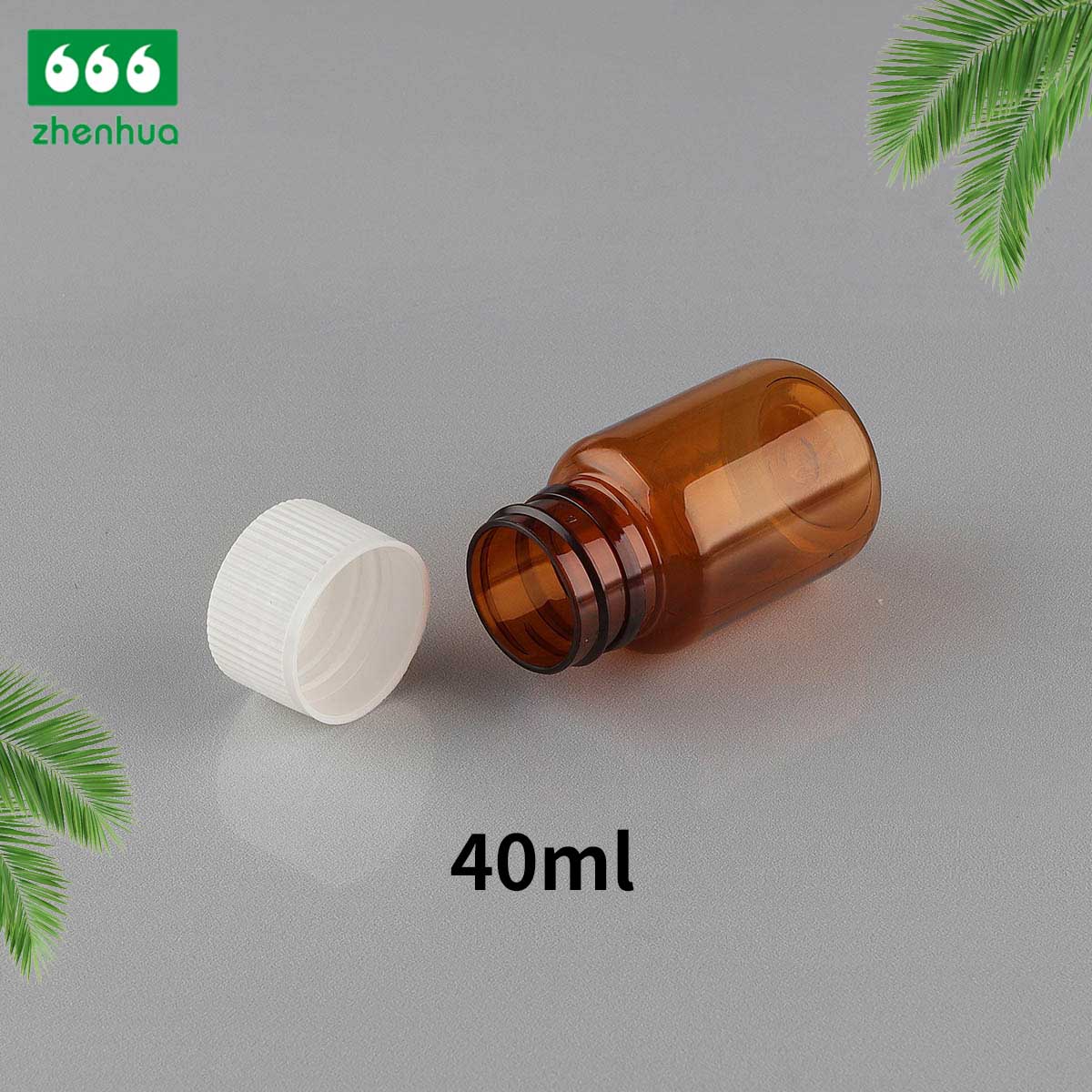 25/30/40ml Small Capacity Medicinal Granular /pill Health Care PET Bottle PE Lined Screw Cap