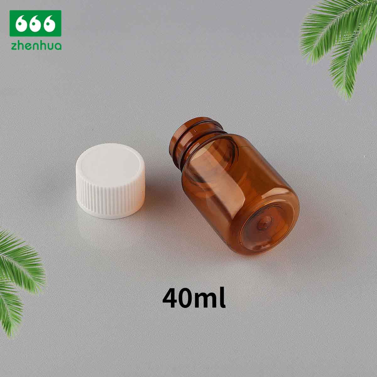 25/30/40ml Small Capacity Medicinal Granular /pill Health Care PET Bottle PE Lined Screw Cap
