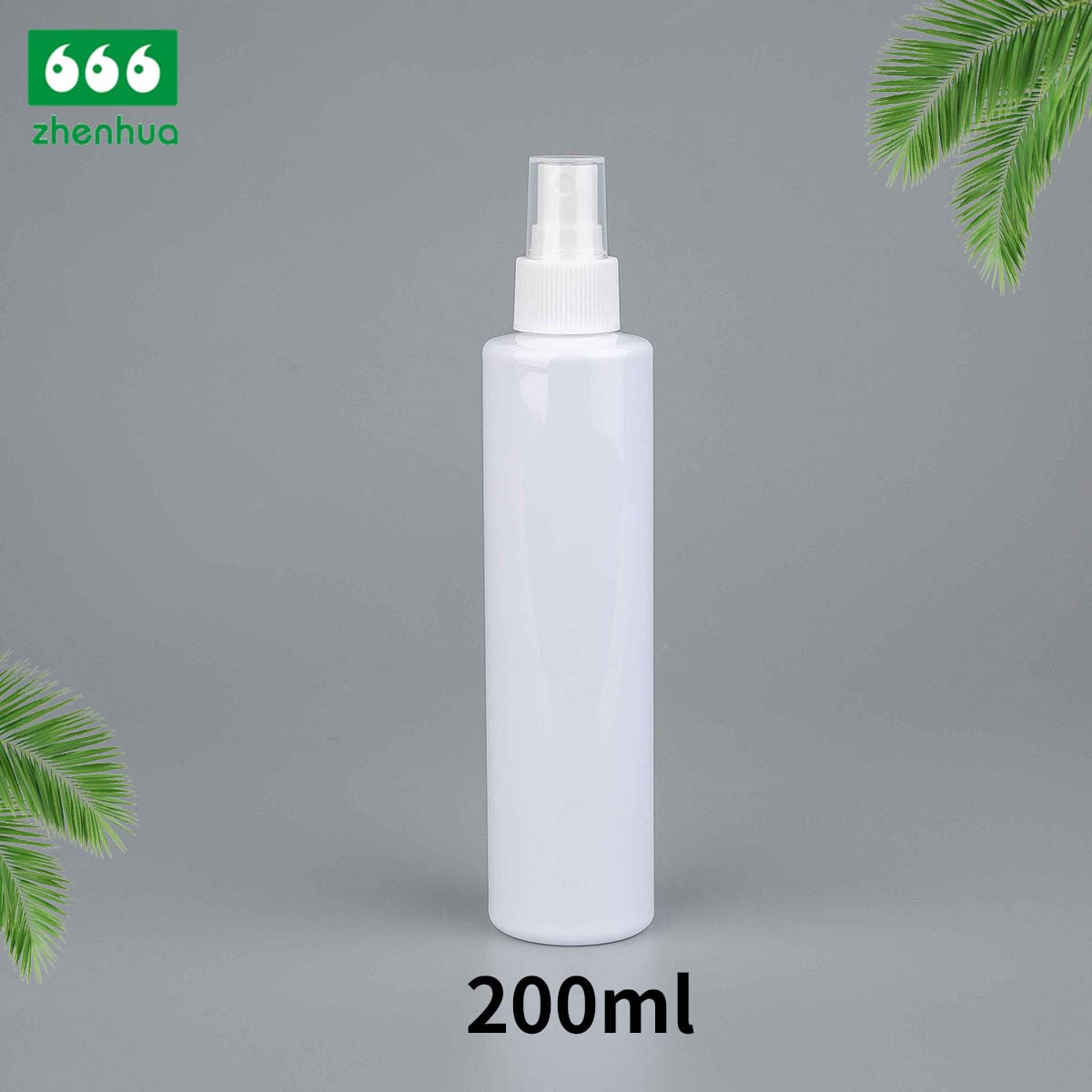 120ml/200ml 4oz/6oz Flat Shoulder Cylinder Plastic PET Multicolor Spray Bottle with Fine Mist Sprayer