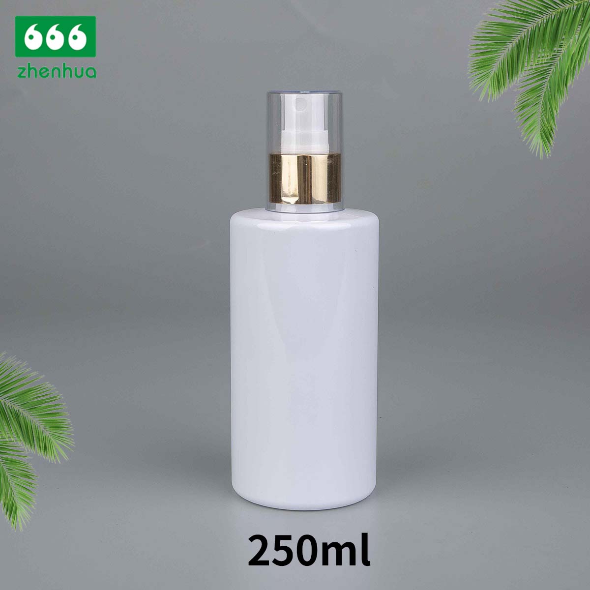 250ml 8oz Plastic PET Multi-colored Spray Bottle for Cleaning Detergent Packaging in Didderent Heights