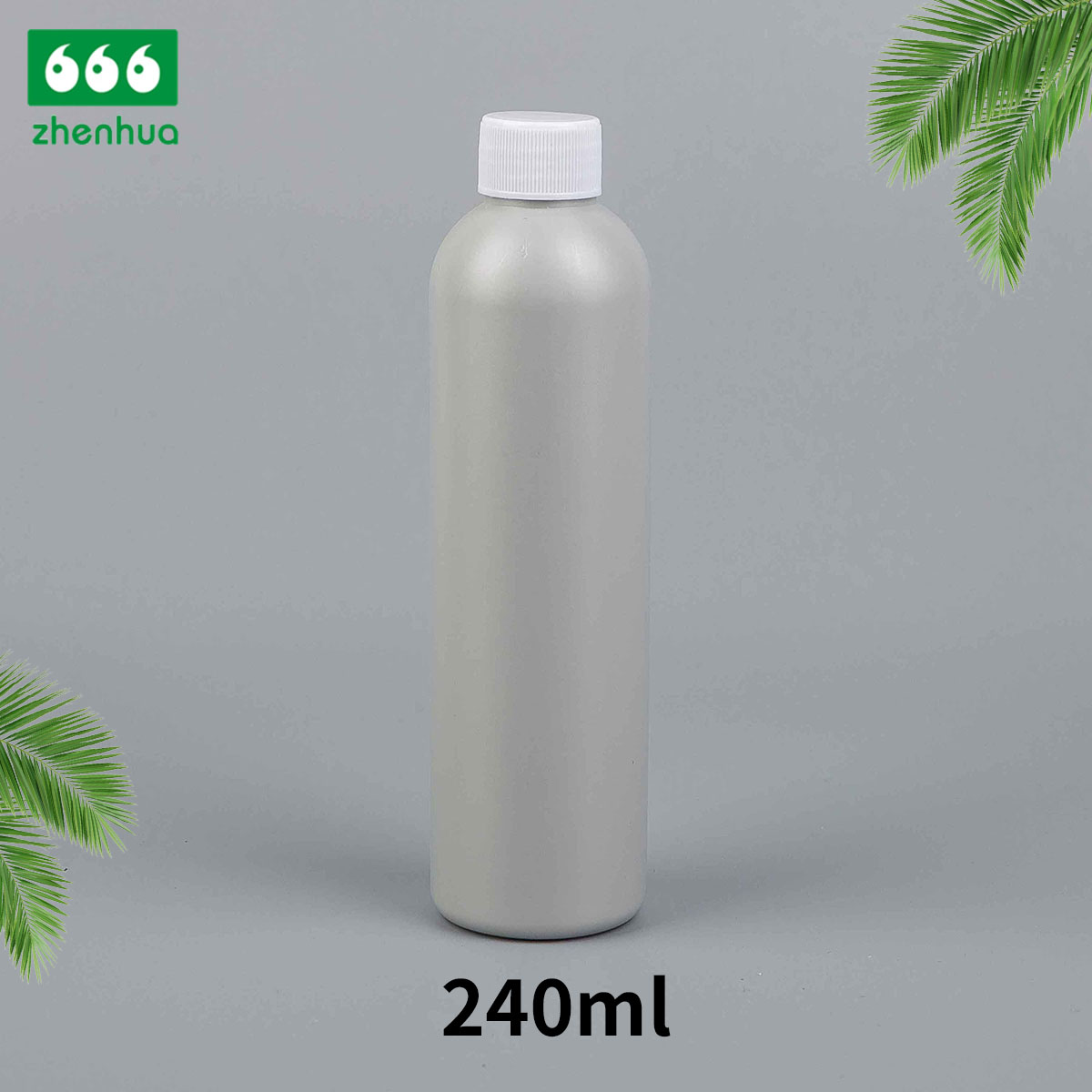 30ml/60ml/120ml/240ml 1oz/2oz/4oz/8oz Plastic HDPE Bullet Black/White/Silver Chemical Substance Packaging Bottle with PE Lined Screw Cap