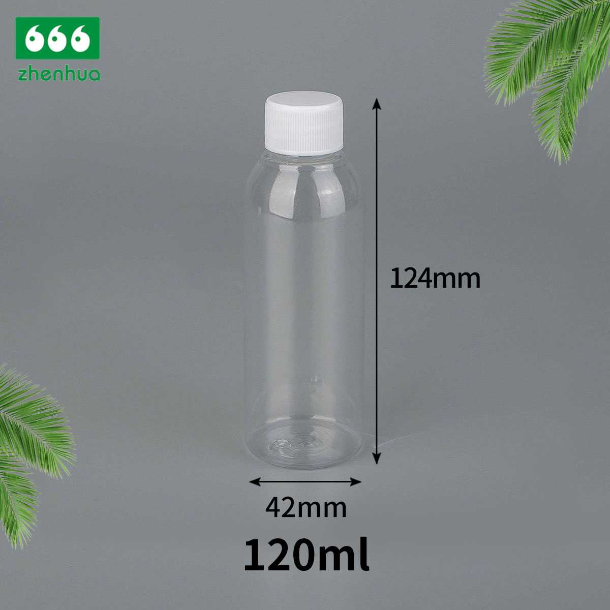 30ml 60ml 120ml 180ml 1oz 2oz 4oz 6oz Plastic PET Amber/Clear Round Cleaner Detergent Bottle with White Flip Top Cap
