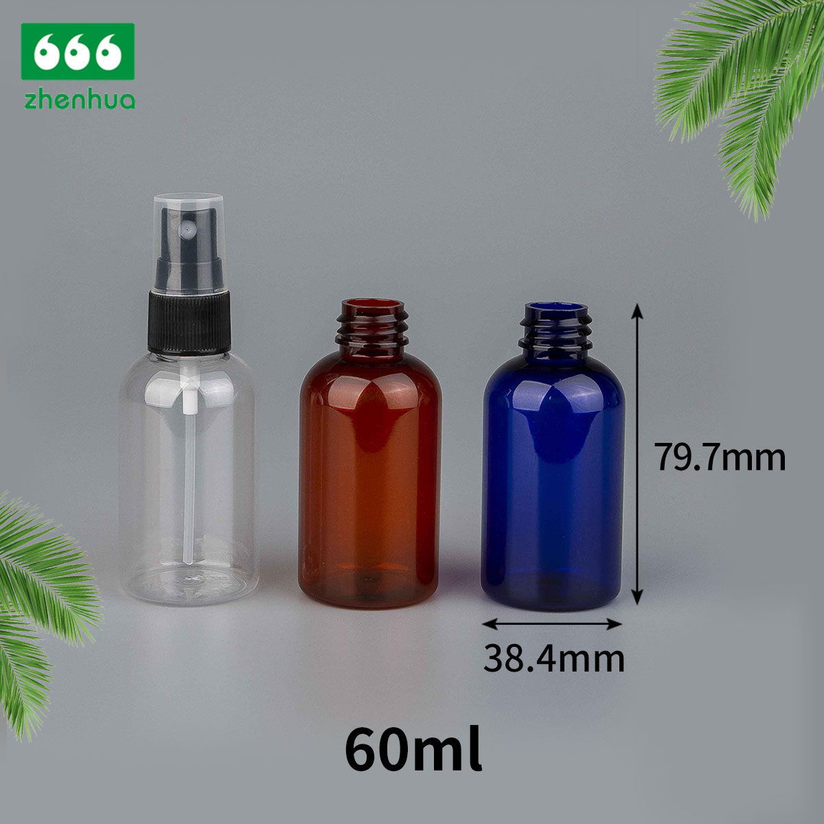 60ml/100ml/120ml/250ml/500ml 2oz/3oz/4oz/8oz/16oz Amber/Clear/Blue Plastic PET Liquid Aqueous Dispensing Bottle Pigment Bottle with Twist Spout Dropper Cap