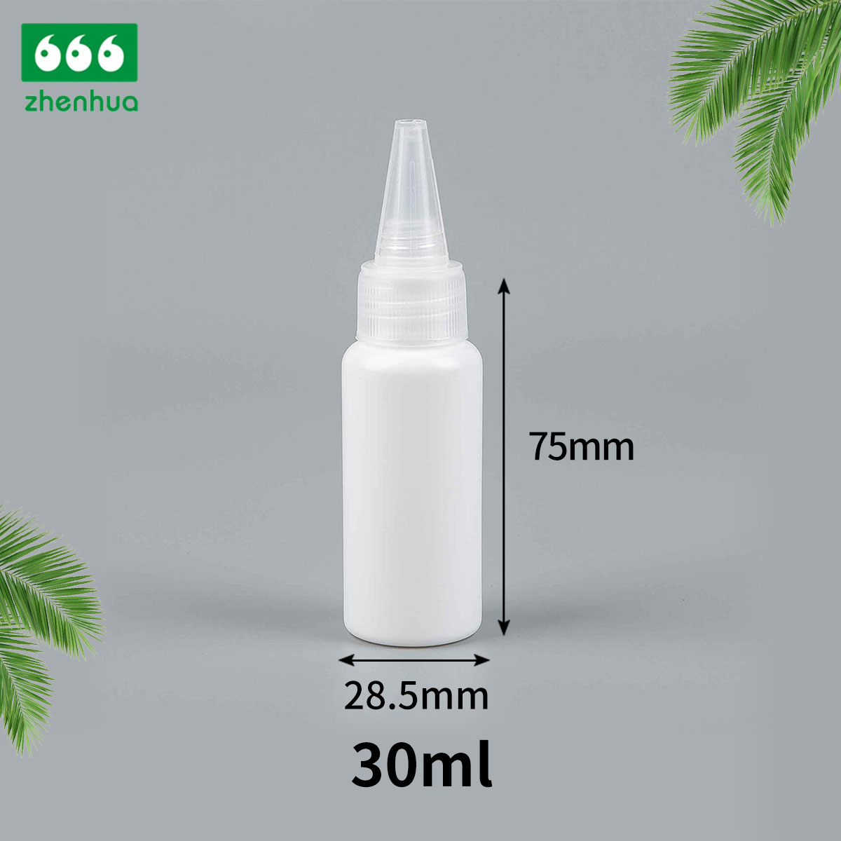 15ml 20ml 30ml 40ml Travel Portable Shampoo Body Wash Dispenser Plastic HDPE Bottle with Flip Top Cap