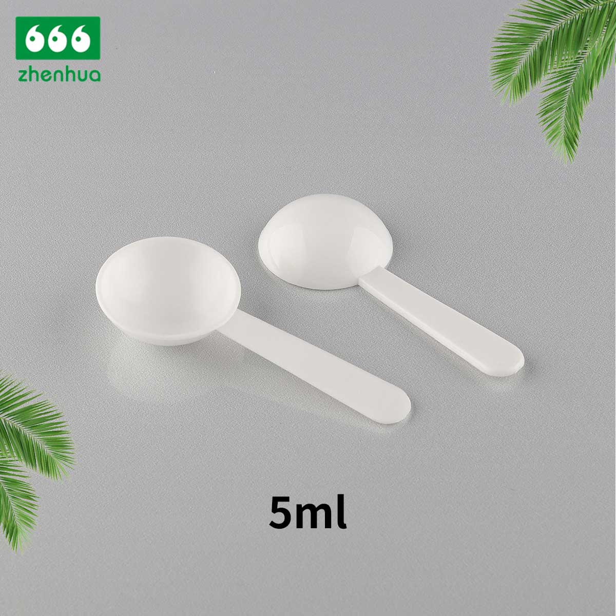 5g Mini Plastic Spoon Small Portions Eco-Friendly Plastic Spoon Sustainable Use Lightweight Plastic Spoon