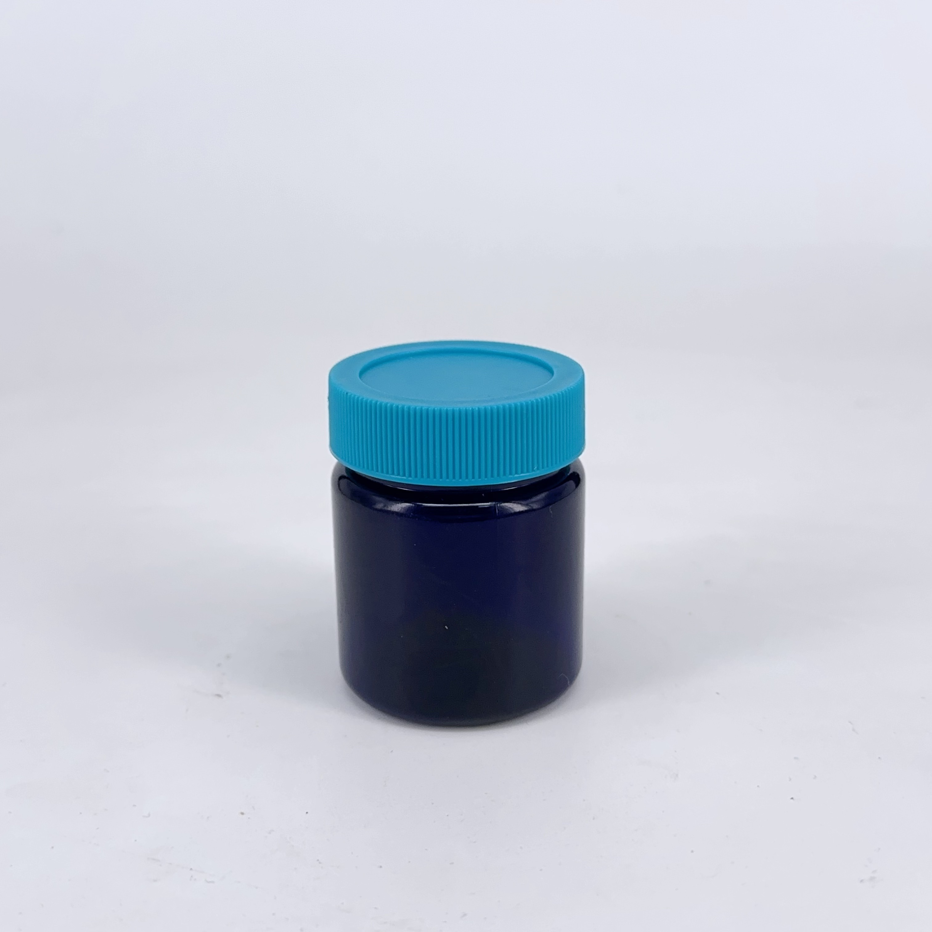 50ml Dark Blue Plastic Ointment Plastic PVC Jar with Customized Color PE Lined Screw Cap